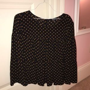 Madewell Flowy Heart Blouse